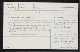 Punds Water, HU37SW 1, Ordnance Survey index card, page number 5, Recto