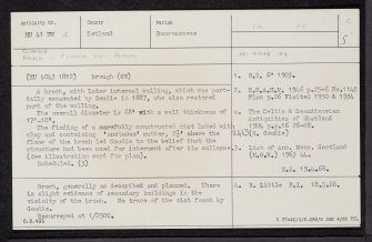 Clumlie, HU41NW 4, Ordnance Survey index card, Recto