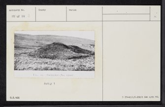 Swinister, HU42SW 2, Ordnance Survey index card, Recto