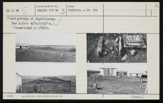 Hillocks Of Garth, HY40NE 5, Ordnance Survey index card, page number 3, Recto