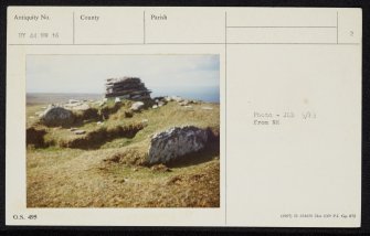 Westray, Knucker Hill, HY44NW 16, Ordnance Survey index card, page number 2, Recto