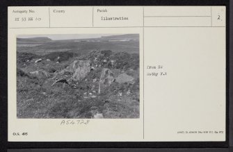 Eday, Braeside, HY53NE 10, Ordnance Survey index card, page number 2, Recto