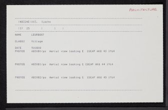 Lewis, Leurbost, NB32NE 3, Ordnance Survey index card, Recto
