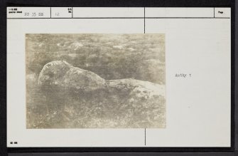 Lewis, Glen Shader, 'Grugach', NB35SE 12, Ordnance Survey index card, Recto