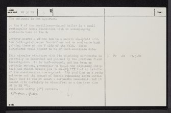 Loch Borralie, NC36NE 5, Ordnance Survey index card, page number 2, Verso