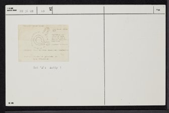 Ach A' Chorrain, NC36SE 10, Ordnance Survey index card, Recto