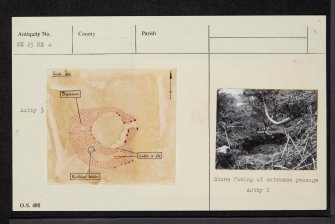 Loch Hope, NC45NE 4, Ordnance Survey index card, page number 1, Recto