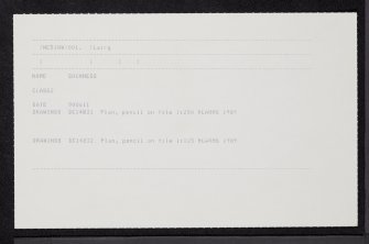Shinness, NC51NW 1, Ordnance Survey index card, Recto