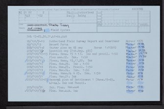 Strath Tirry, NC51NW 2, Ordnance Survey index card, Recto