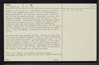 Shinness, NC51SE 9, Ordnance Survey index card, page number 2, Verso