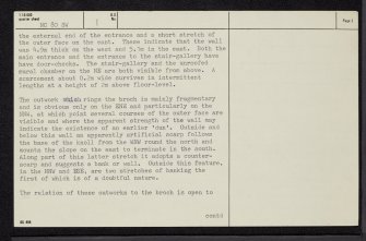 Backies, NC80SW 1, Ordnance Survey index card, page number 2, Verso