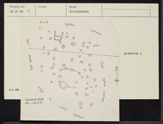 Allt A' Choire Mhoir, NC91NW 5, Ordnance Survey index card, Recto