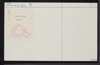 Allt A' Chriosduidhe, ND02SE 8, Ordnance Survey index card, Recto