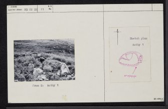 Langwell Water, ND02SE 11, Ordnance Survey index card, Recto