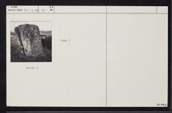 Latheron, ND13SE 16, Ordnance Survey index card, Recto