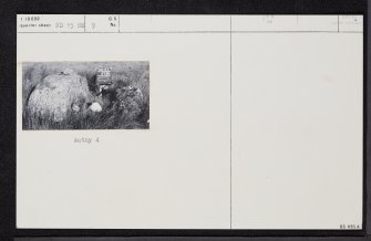 Grey Stone, Mybster, ND15SE 9, Ordnance Survey index card, Recto