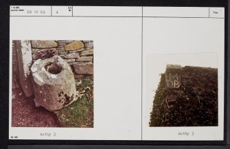 St. Trothans Church, Old Parish Church, ND16NE 4, Ordnance Survey index card, Recto