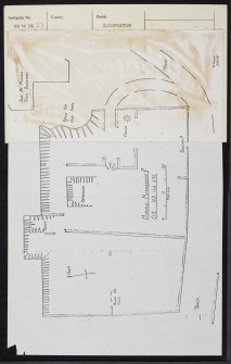 Mains Of Murkle, ND16NE 27, Ordnance Survey index card, Recto