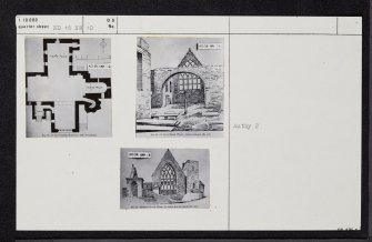 Thurso, Wilson Lane, Old St Peter's Church And Burial-Ground, ND16NW 10, Ordnance Survey index card, Recto