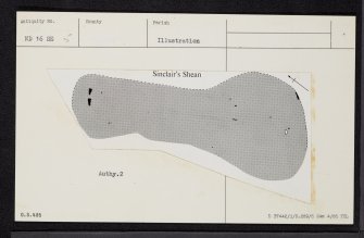 Stemster, Sinclair's Sithean, ND16SE 5, Ordnance Survey index card, Recto