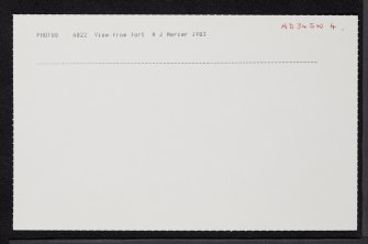 Garrywhin, ND34SW 4, Ordnance Survey index card, Recto