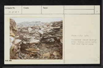 South Ronaldsay, Isbister, ND48SE 1, Ordnance Survey index card, page number 4, Recto