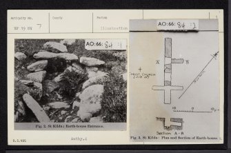 St Kilda, Hirta, Village Bay, House Of The Fairies, NF19NW 7, Ordnance Survey index card, page number 1, Recto