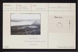 North Uist, Ben Langass, Pobull Fhinn, NF86NW 7, Ordnance Survey index card, Recto