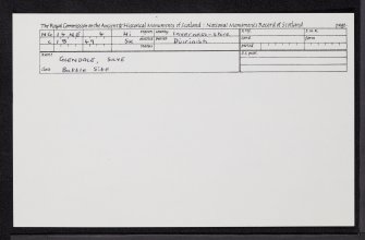 Skye, Glendale, NG14NE 4, Ordnance Survey index card, Recto