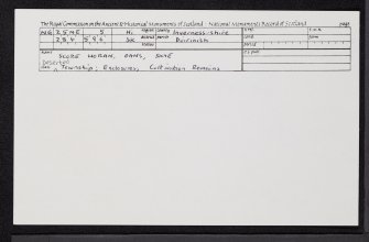 Skye, Score Horan, Oans, NG25NE 5, Ordnance Survey index card, Recto