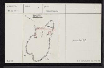 Skye, Ullinish, NG33NW 6, Ordnance Survey index card, Recto