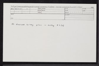 Skye, Meall An Duna, Greshornish, NG35SW 1, Ordnance Survey index card, Recto