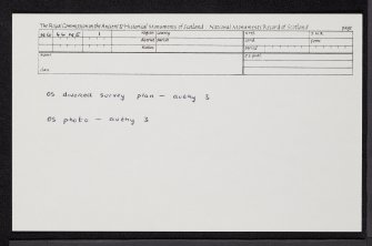 Skye, Borve, Clachan Erisco, NG44NE 1, Ordnance Survey index card, Recto