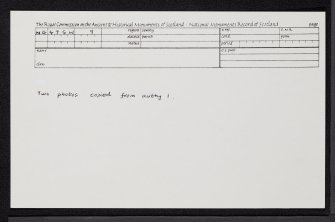 Kilmaluag, Skye, NG47SW 9, Ordnance Survey index card, Recto