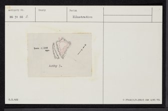 Skye, Eilean Ruaridh, NG51SE 2, Ordnance Survey index card, Recto