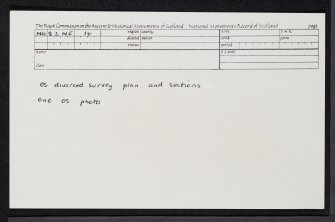 Gleann Udalain, NG82NE 14, Ordnance Survey index card, Recto