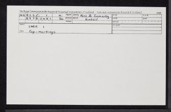 Carr, NG82SE 1, Ordnance Survey index card, Recto