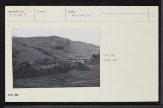 Am Baghan Burblach, NG82SW 9, Ordnance Survey index card, page number 2, Verso