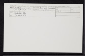 Inverlael, NH18NE 5, Ordnance Survey index card, Recto