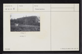 Fort Augustus, Lovat Arms Hotel, Kiliwhimin Barracks, NH30NE 5, Ordnance Survey index card, Recto