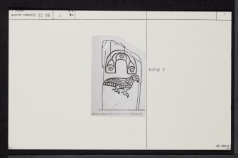 Strathpeffer, Clach An Tiompain, NH45NE 6, Ordnance Survey index card, Recto