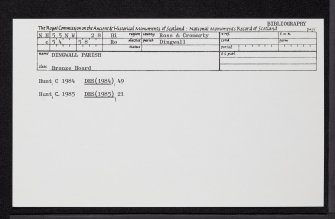 Dingwall Parish, NH55NW 28, Ordnance Survey index card, Recto
