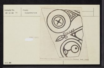 Torgorm, NH55SE 14, Ordnance Survey index card, Recto