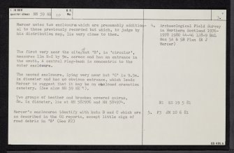 Balblair, NH59NE 10, Ordnance Survey index card, page number 3, Recto