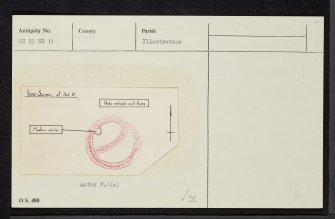 Briar Cottage, NH59NE 11, Ordnance Survey index card, Recto