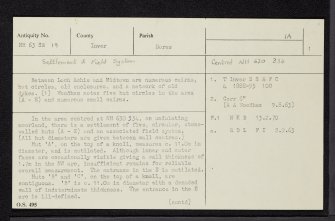 Midtown, NH63SW 19, Ordnance Survey index card, page number 1, Recto