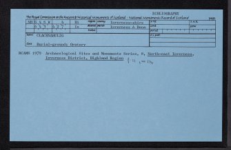 Clachnahulig, NH64SW 4, Ordnance Survey index card, Recto
