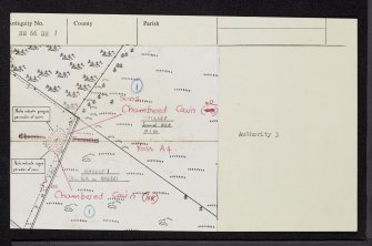 Woodhead, Round, NH66SE 1, Ordnance Survey index card, Recto
