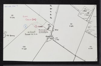 Culbo, NH66SW 9, Ordnance Survey index card, Recto