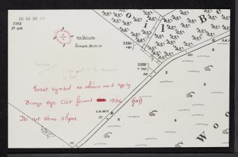 Findon Mains, NH66SW 10, Ordnance Survey index card, Recto